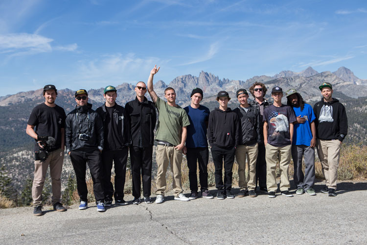 group photo minarets mammoth lakes