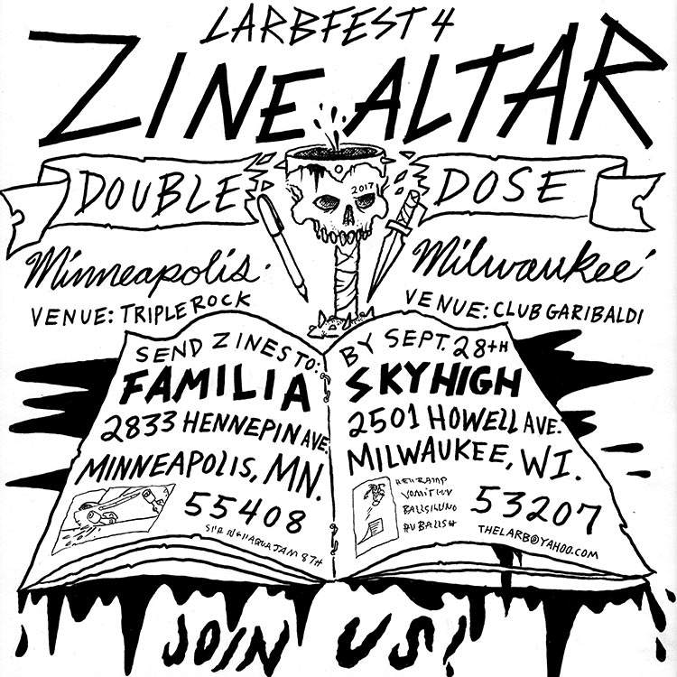 750zine altar17official flyer