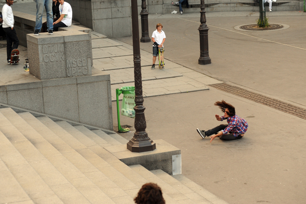 Burnout: Panama Jack Rides a Longboard