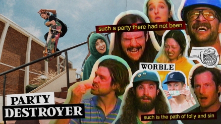 Worble and Cobra Man's "PARTY DESTROYER" Video