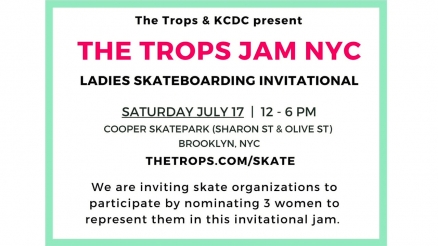 The Trops Jam Ladies Skate Invitational