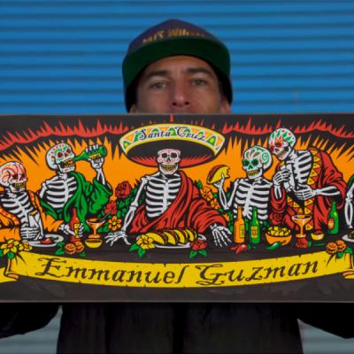 E-Man 15 Years Pro for Santa Cruz Skateboards