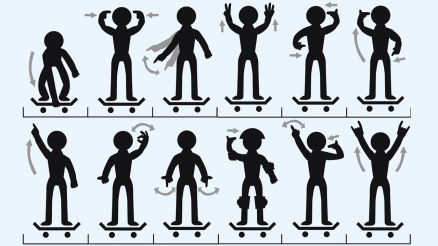 Skatepark Hand Signals