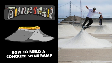How to Build a Concrete Spine Ramp
