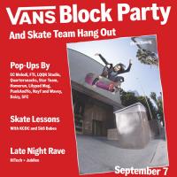 Vans&#039; NYC Block Party Event