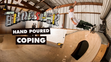 Thrasher's DIY: Hand Poured Coping